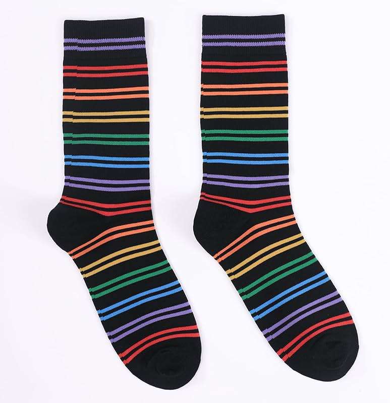 Aueyan Funny Socks for Men and Women,Mens Novelty Socks Fun Crew Socks Size 9-15 - Image 5