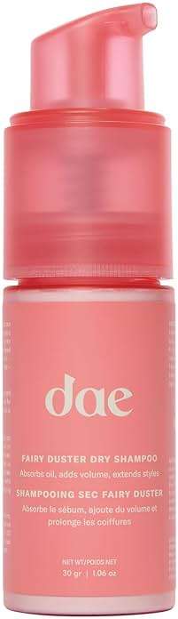 DAE Fairy Duster Dry Shampoo Powder - Non-Aerosol Natural Ingredients, Absorbs Oil & Refreshes Roots - Image 1