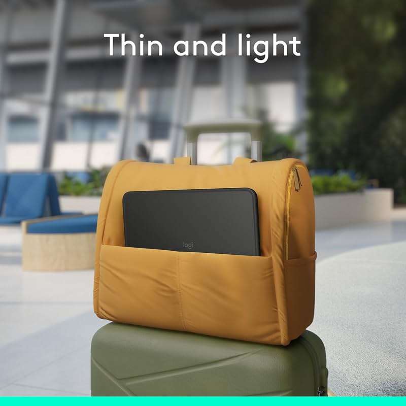 Logitech Combo Touch iPad Pro 11-inch (M4 & M5)(2024 & 2025) Keyboard Case - Detachable Backlit Keyboard with Kickstand, Comfortable Typing, Multi-use Mode - Midnight Black - Image 7