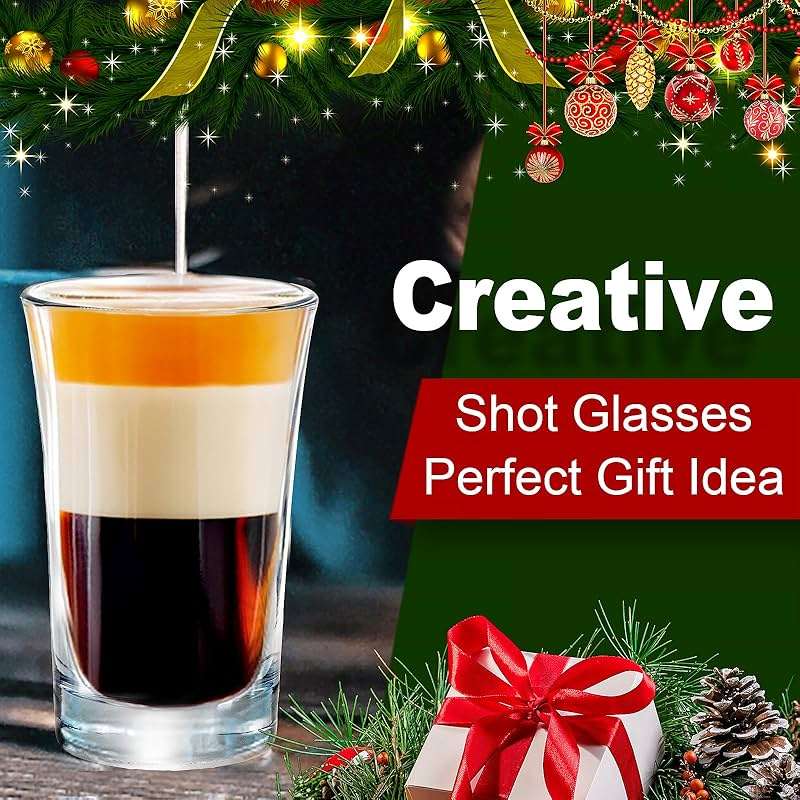 SuproBarware 42 Pack Shot Glasses Set 1.5 OZ Bulk Clear Shot Glass Small Mini Wine Cups for Vodka, Tequila, Whiskey, Espresso, Liquor.Heavy Base - Image 6