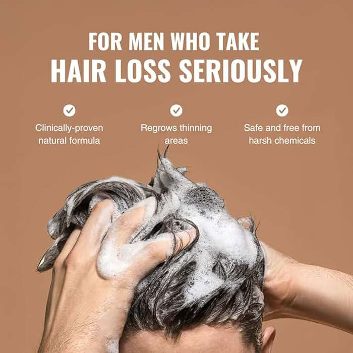 Superior Mane Hair Growth Shampoo for Men (250ml) Activating Follicles & Roots for Thicker & Fuller Hair | Cleanse, and Hydrate Scalp | Root Activator | Regrowth Shampoo for Men - Image 7