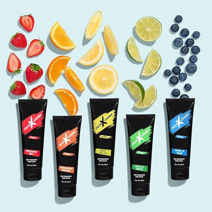 Color X-Change Semi-Permanent Hair Color - Graffiti Green - Vegan, PPD & Ammonia-Free - Image 7