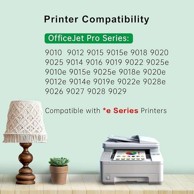 962XL Ink Cartridges for HP 962XL Ink Cartridges Combo Pack Work for HP Officejet Pro 9015e 9010 9025e 9015 9025 9018e 9025e 9020 Printer for HP 962 (4 Pack) - Image 3