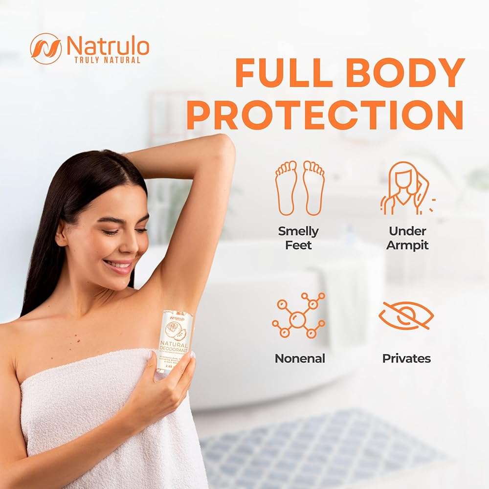 Persimmon Deodorant – All-Natural Whole Body Deodorant for Women and Men – Japanese Persimmon Extract Helps to Eliminate Body Odor – Aluminum Free, Long Lasting, Made in USA - Image 2