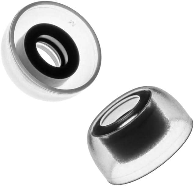 [6 Pairs] AZLA SednaEarfit Crystal for Bose Earbuds - Bose Earbuds Replacement Tips - Ear Tips for Noise Cancelling Headphones - for Bose Quietcomfort Ultra Earbuds, Bose QC Earbuds II - Image 2