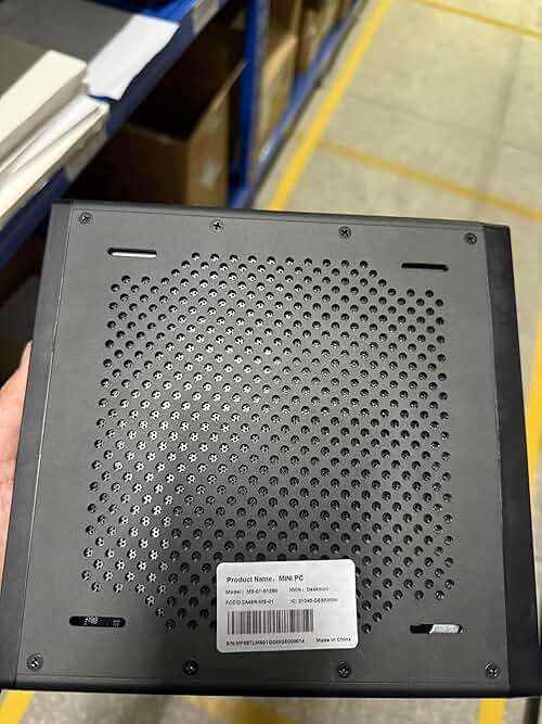 MINISFORUM MS-01-S1260 Mini PC Barebone with Intel Core i5-12600H,vPro Enterprise Support,2x10Gbps SFP+LAN/2x2.5G RJ45/2xUSB4/HDIM/16xPCIe 4.0/M.2 NVMe SSD/U.2 NVMe SSD,Mini Computer(No OS/RAM/SSD) - Image 9