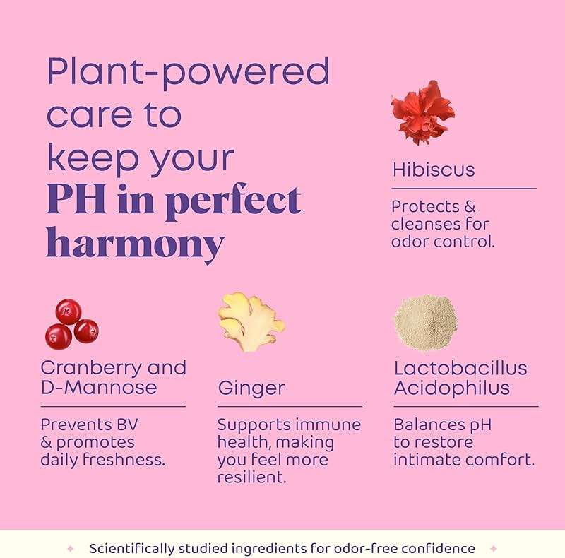 JoySpring pH Balance Vaginal Probiotic Powder for Women | Lactobacillus Acidophilus + D-Mannose with Cranberry Supplement | Supports Vaginal Flora, Freshness & Urinary Tract Health - Image 5