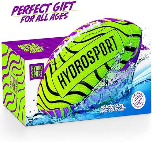 HydroSport Water Football for Pool, Beach, Lake - Waterproof Pool Toys for Kids Ages 8-12 - Teen Boys Gift - Swimming Balls Sports - Family, Teens Boys & Adults Fun - Outdoor Accessories - Image 8