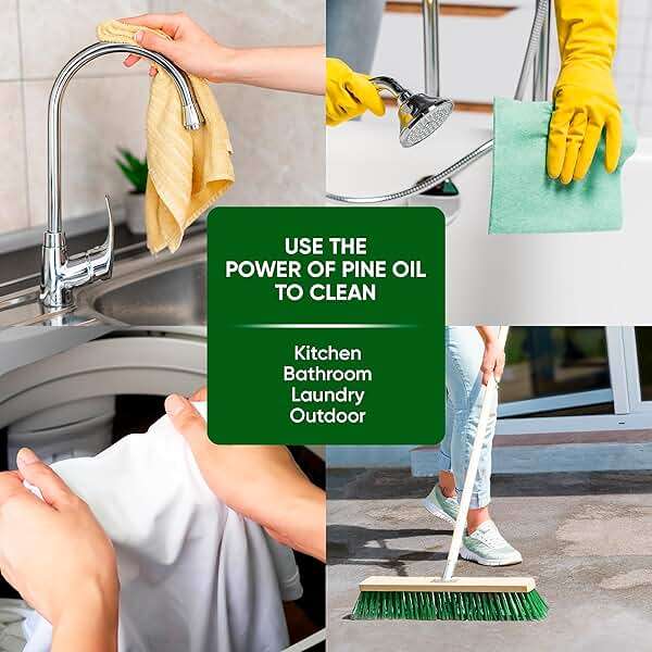 PINALEN 2X Concentrated Multipurpose Cleaner - Fresh Pine Scent - 28 fl oz - All Purpose Cleaner for Kitchen, Bathroom, Laundry, Floors & Outdoors - Image 4