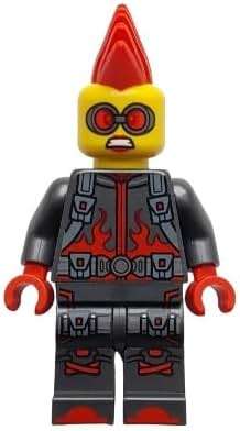 LEGO Ninjago: Miss Demeanor Minfiigure with Fire Blasts - Image 2
