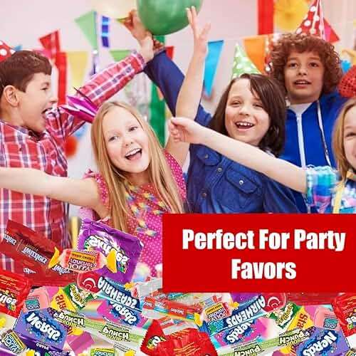 CandyKrave Assorted Candy Variety Pack - 10 Fruity Flavors - 2 lbs Bulk Candy Bag - Individually Wrapped Pinata Candy Mix - Delicious Sweets for Birthdays, Pantry, Baby Showers & Gender Reveal - Image 2