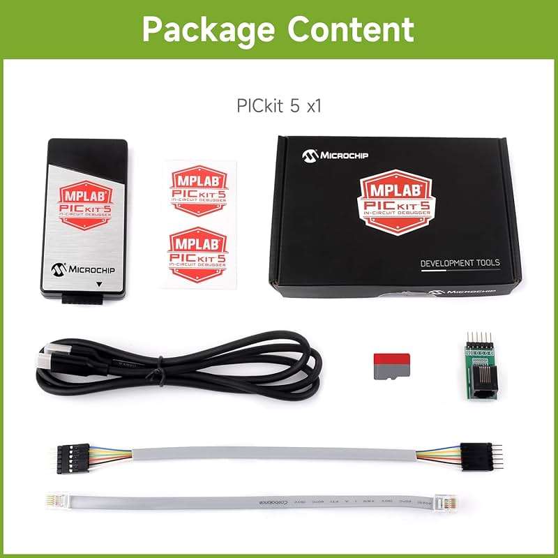 Waveshare PICkit 5 In-Circuit Debugger and Programmer, Type-C Port, Supports MPLAB, Card Programmer - Image 2