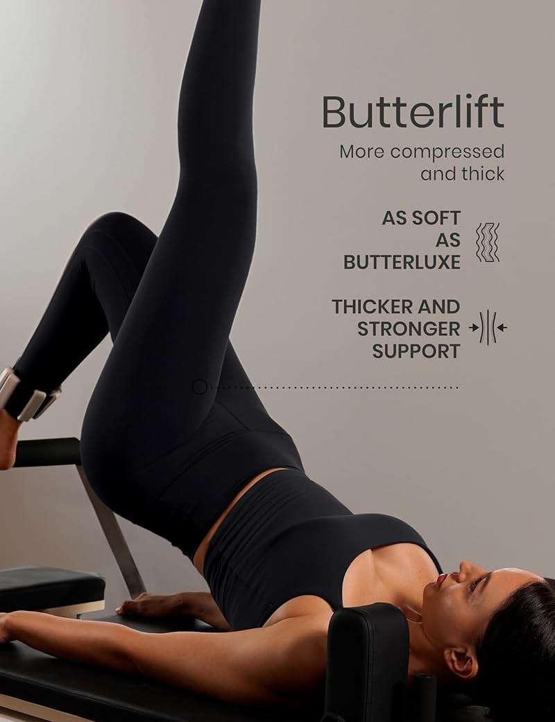 CRZ YOGA Butterlift Workout Leggings 25" - High Waisted Pilates Gym Athletic Womens Yoga Pants Buttery Soft - Image 4