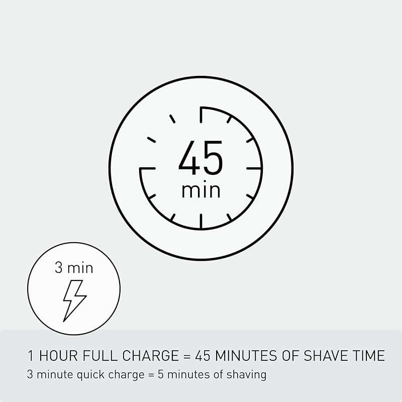 Panasonic ARC5 Electric Razor for Men Face, Wet & Dry Shavers with Foil Shaver, Pop-up Trimmer, Ultra-Fast 5-Blade, Smart Shave Sensor, 16D Flexible Pivoting Head - ES-ALV6HS (Silver) - Image 12