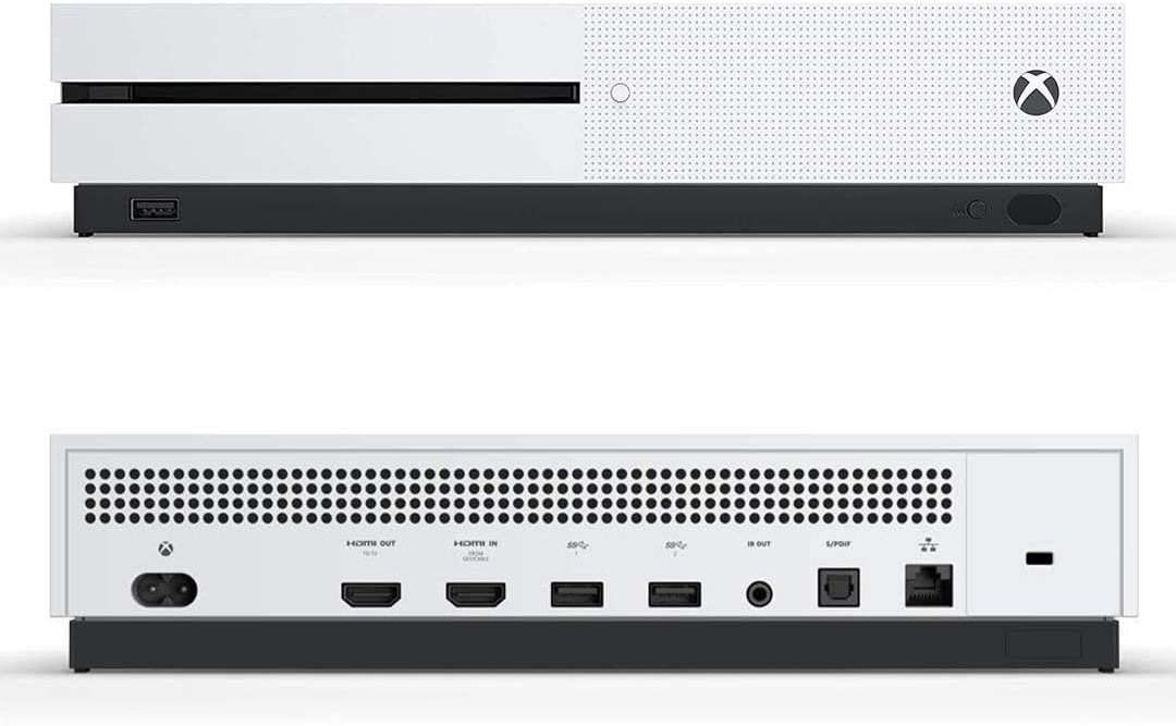 Xbox One S 1TB All-Digital Edition Console Bundle - Includes the Xbox One S Console Series, White, 1x Wireless Controller, and a Microfiber Cloth (Renewed) - Image 3