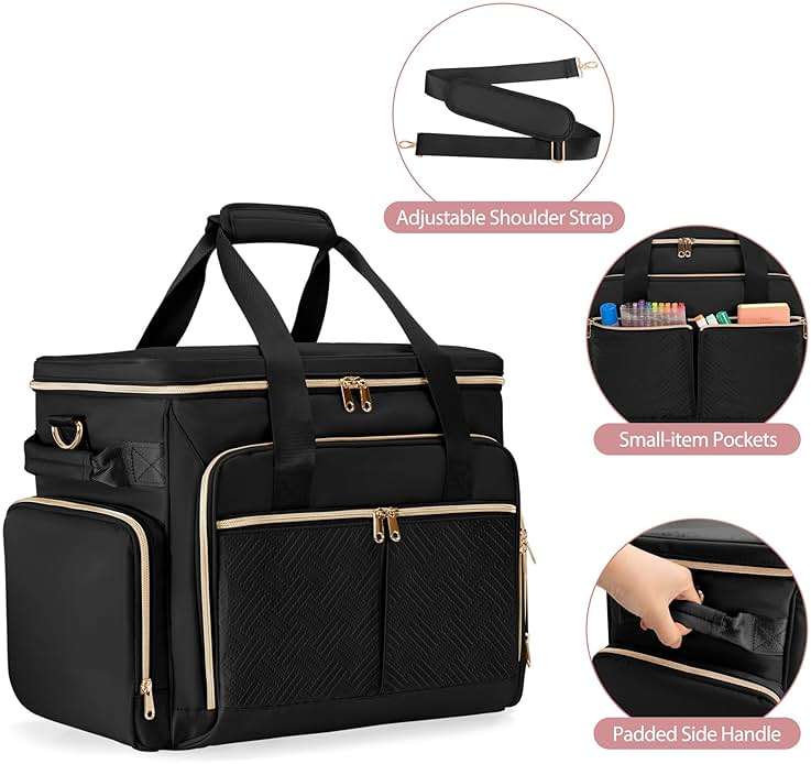 Prokva Rolling Teacher Bag with Wheels, Teacher Tote Bag with Detachable Trolley, Fits for 15.6" Laptop(Patent Design) - Image 6