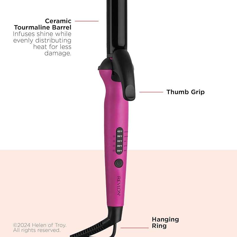 REVLON Easy Heat - 1" Precision Curling Iron - Image 2