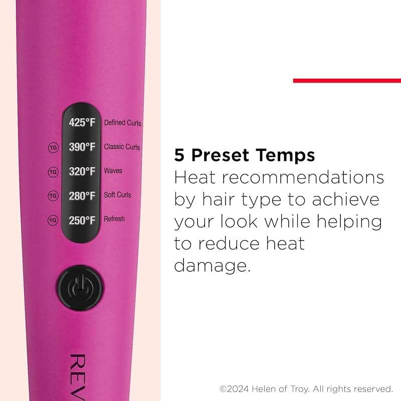 REVLON Easy Heat - 1" Precision Curling Iron - Image 5
