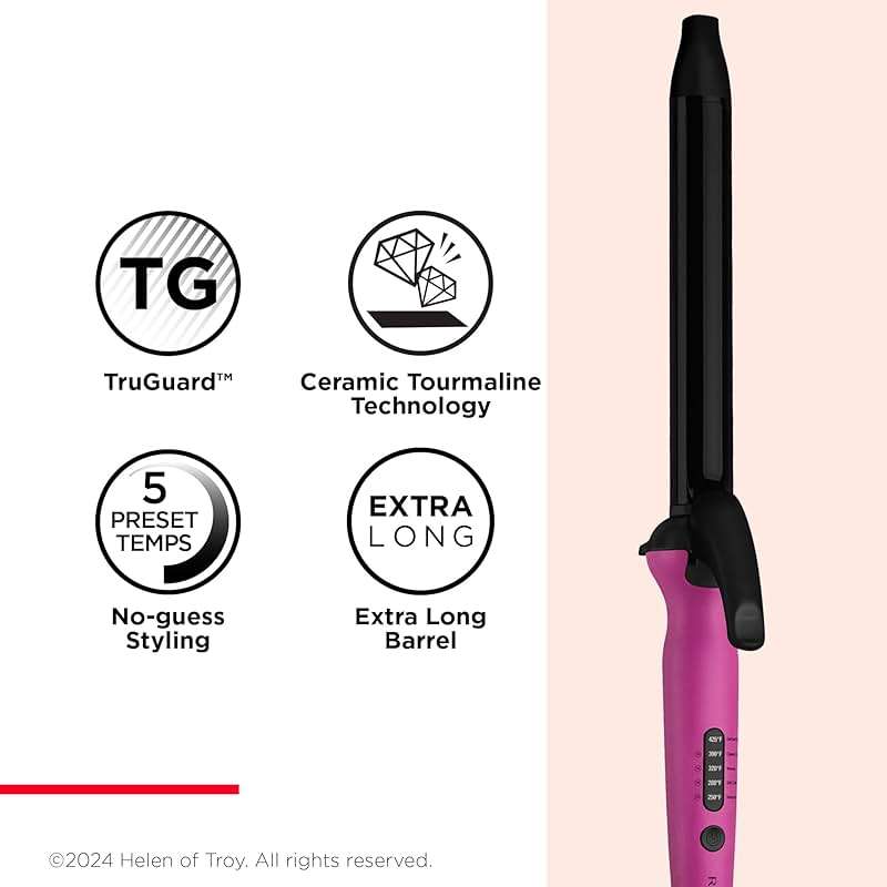 REVLON Easy Heat - 1" Precision Curling Iron - Image 6