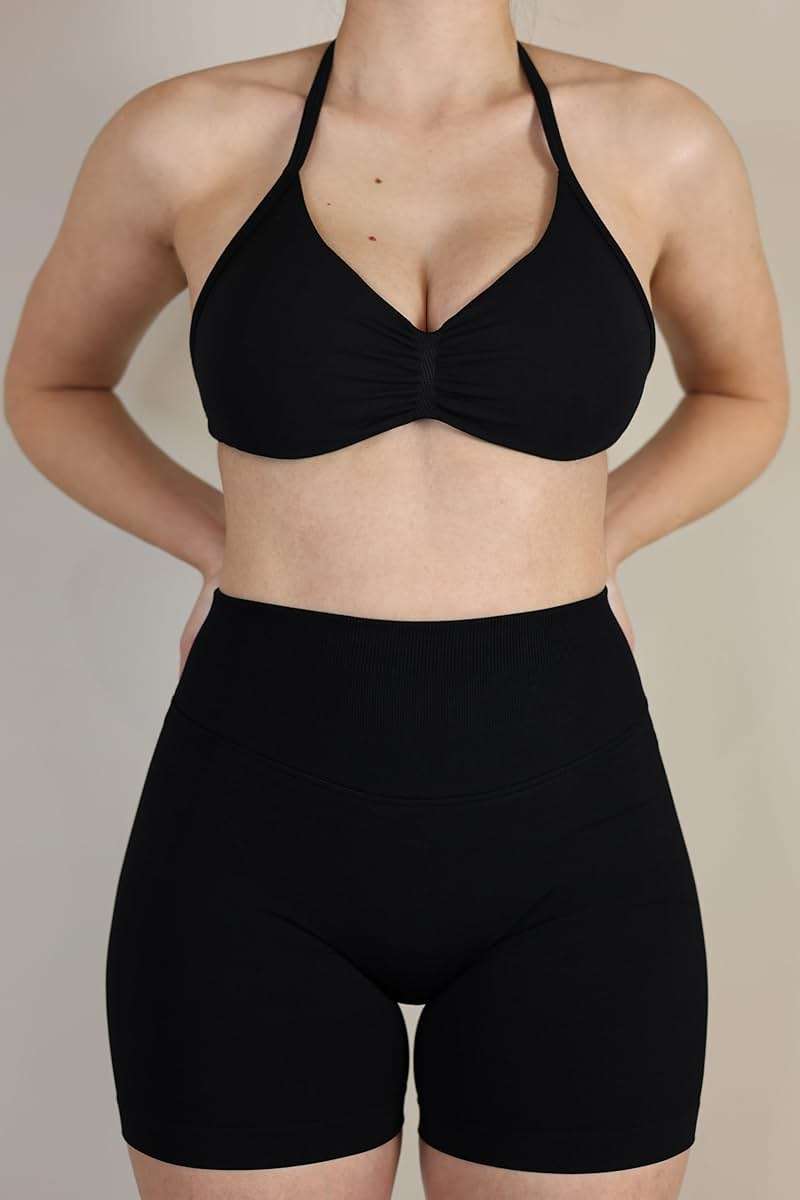 AUROLA Influence Workout Shorts for Women,2.5 3.5 4.5 5.5 6.5 No Roll Up Squat Proof Scrunch Seamless Compression Gym Short - Image 2