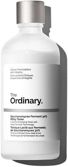 The Ordinary Saccharomyces Ferment 30% Milky Toner, Exfoliating and Hydrating Toner for Smoother, Brighter Skin, 3.4 Fl Oz - Image 1