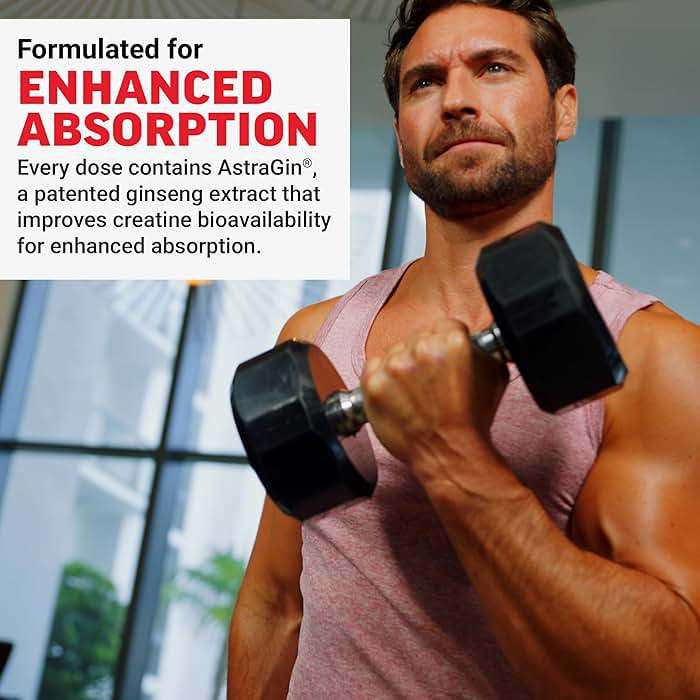 Force Factor Creatine Monohydrate Gummies, NSF Certified, 5g Dose for Men & Women to Support Muscle, Strength, Recovery, Cognitive Health & Memory, Mixed Berry, 150 Gummies - Image 4