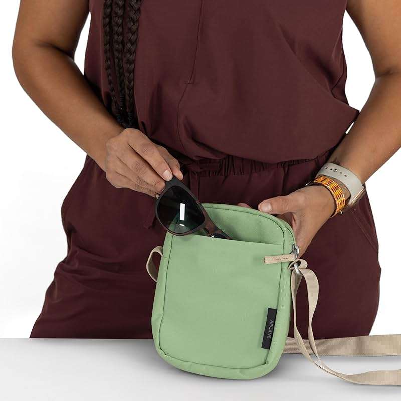 Osprey Arcane Small Crossbody Shoulder Bag - Durable Sling Bag with Zipper Pockets for Everyday Carry - Image 2