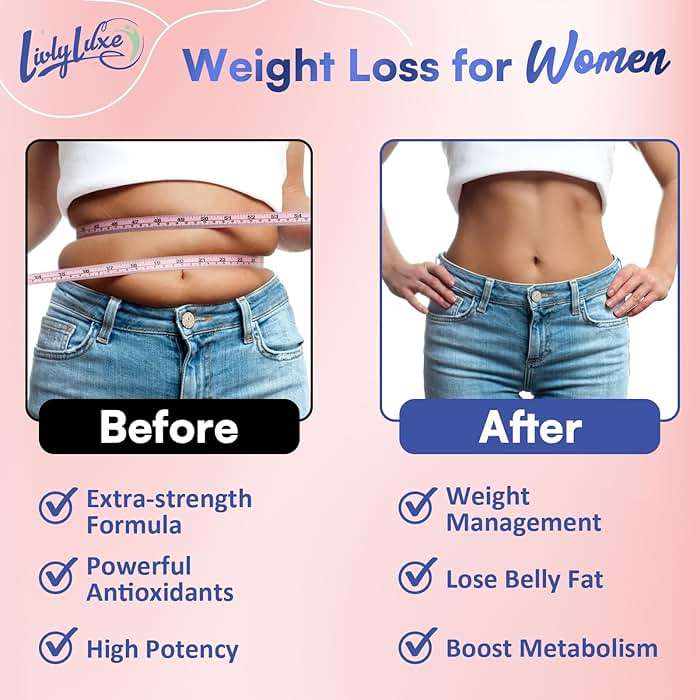 LivLyLuxe Collagen Burn Powder for Women - Weight Loss Supplements for Belly Fat Burning, Metabolism Booster, Designed for Effective and Healthier Fat Loss - 420g - Image 2