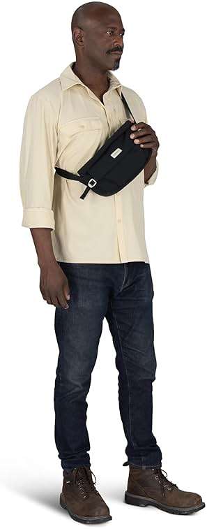 Osprey Arcane Hip Fanny Pack, Black - Image 15