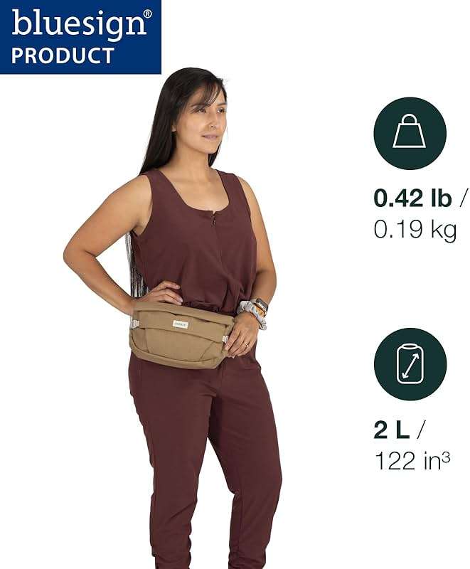 Osprey Arcane Hip Fanny Pack, Black - Image 3