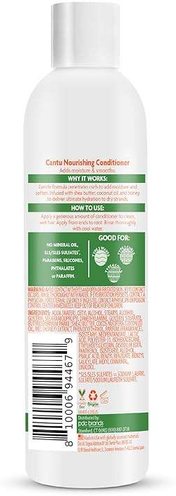 Cantu Care for Kids Haircare Regimen Set with Large Size Shampoo + Conditioner + Detangler + Leave-In Conditioner (Pack of 4) - Image 11