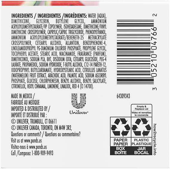POND’S Fresh Hydration Gel Moisturizer – 24 HR Hydration with Watermelon Extract & Antioxidants – Alcohol & Oil-Free Face Moisturizer – Dermatologist Tested, 3.4 oz - Image 7