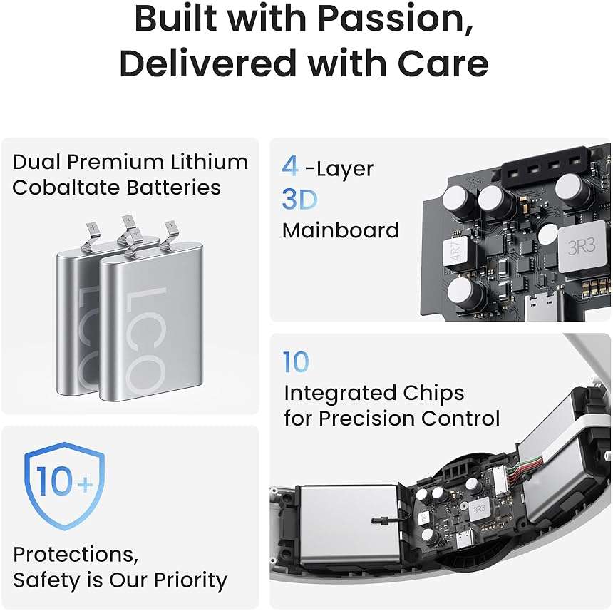 KIWI design K4 Boost Battery Head Strap for Meta Oculus Quest 3/3S, Adjustable VR Headband Accessories with Dual Charge, Extend Playtime & Reduce Facial Stress for Kids and Adults - Image 4