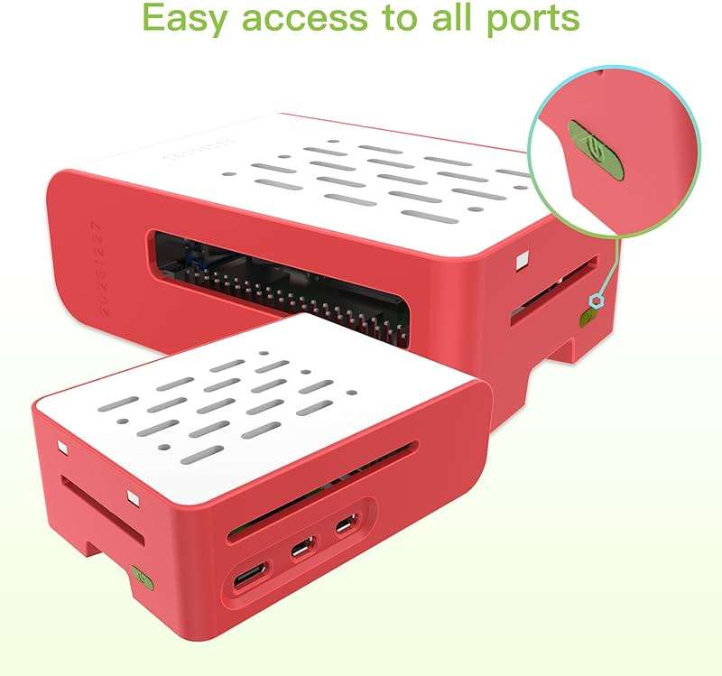 iRasptek Basic Kit for Raspberry Pi 5 RAM 4GB with Pi 5 Case and Active Cooler - Image 8