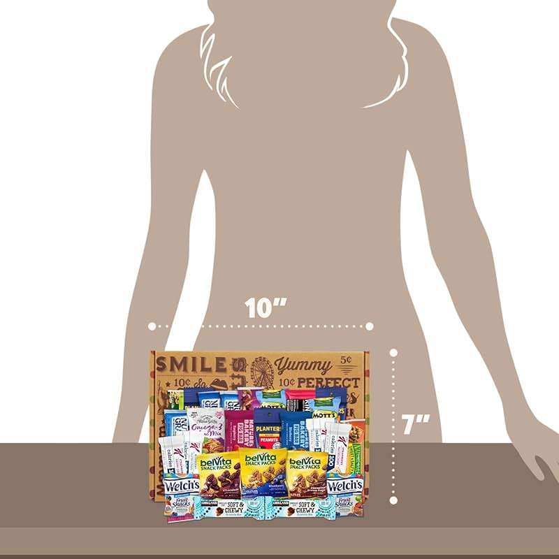 Healthy Snack Variety Box for Adults - Deluxe Assortment with Granola Bars, Nut Mixes, and Fruit Snacks for Families, Office, Gifts, and Travel (28 Count) - Image 6