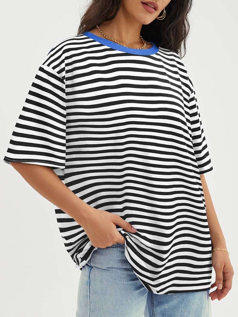 ATHMILE Womens Oversized T Shirts Casual Tee Workout Tops Gym Clothes Summer Loose Fit Short Sleeve Graphics Basic Y2K 2026 - Image 2