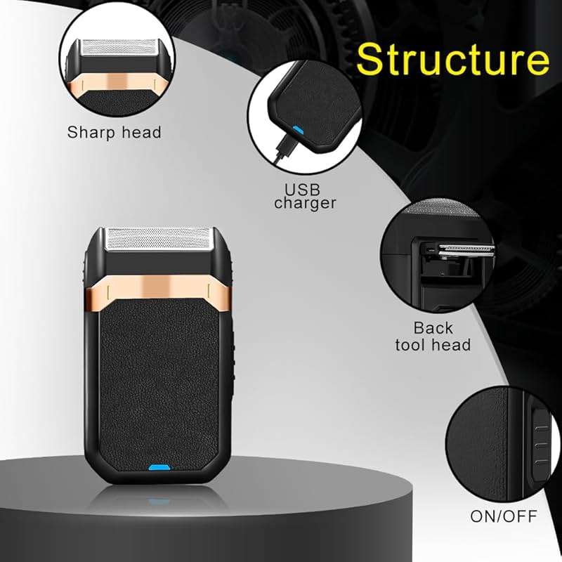 Hair Clippers Set for Men, Hair Clipper Trimmer with LED Display, Professional Cordless Hair Clipper Shaver Beard Trimmer, Hair Cutting Machine for Men, Holiday Gift for Him Father's Day Gift - Image 6