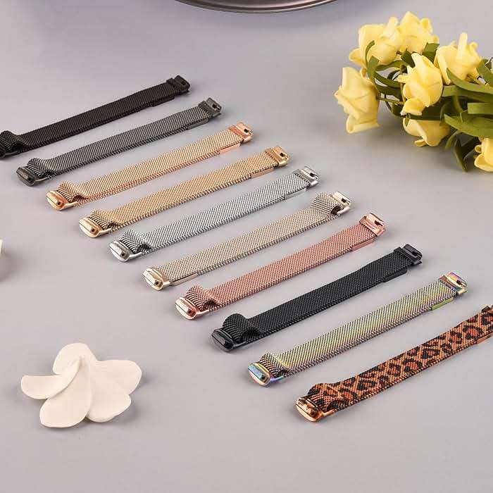 Metal Band for Fitbit Inspire 3 Bands Women Men, Stainless Steel Adjustable Straps Replacement Bands for Fitbit Inspire 3 Fitness Tracker - Image 6
