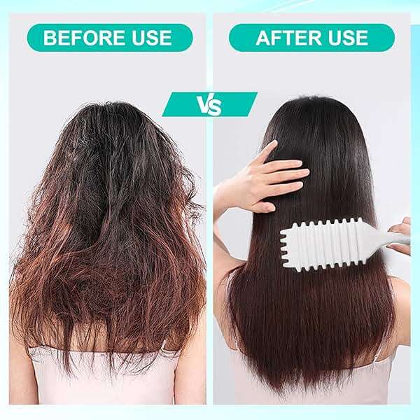Curly Hair Brush,Curl Defining Brush,2024 Boar Bristle Hair Brush for Combing and Shaping,Reduce Pulling and Curl Separation For Defined Curls(off white) - Image 5