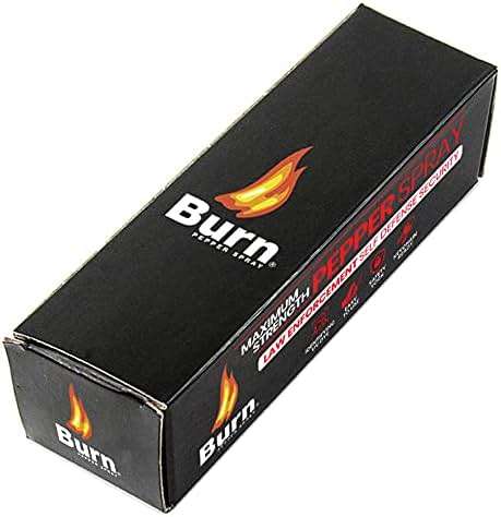 Burn Pepper Spray for Self Defense - 1/2oz Compact Pepper Spray for Women with Keychain, Maximum Strength, Police Grade with UV Dye, Ideal for Personal Safety, Joggers & Home Defense - Black 2 Pack - Image 8
