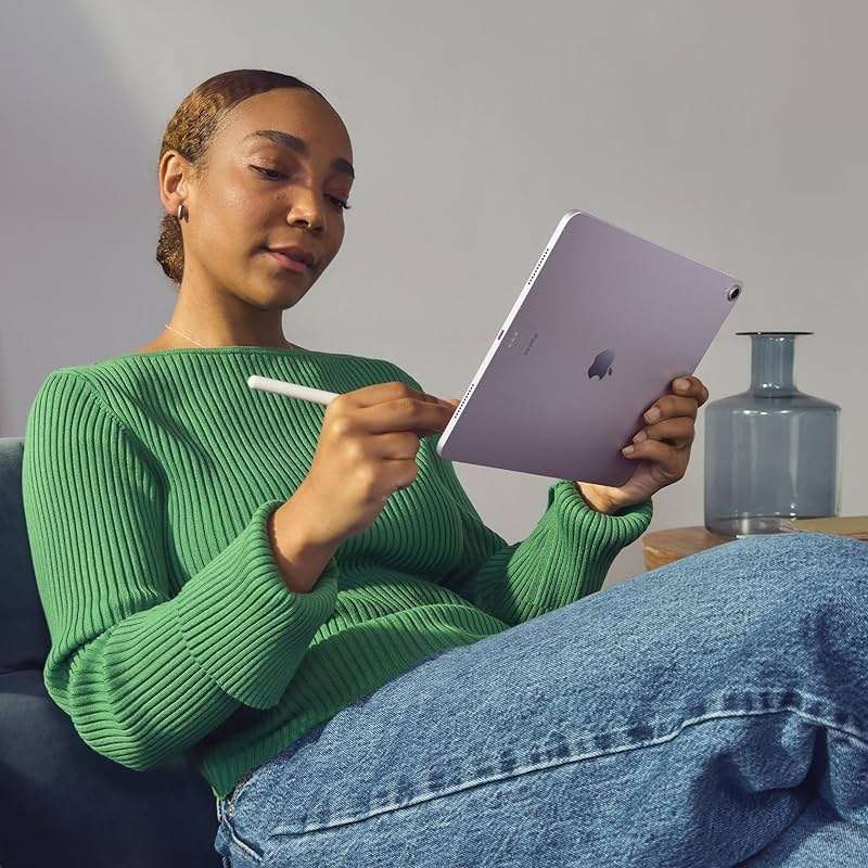 Apple 2024 iPad Air (11-inch, Wi-Fi, 128GB) - Purple (Renewed) - Image 5