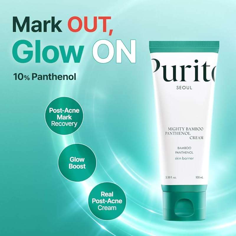 PURITO Panthenol 10% Barrier Cream | Face Moisturizer for Skin Barrier Repair | All skin types, sensitive and blemish-prone skin | Non-Comedogenic, Vegan | Korean Skincare, 100mL, 3.38 fl.oz - Image 4