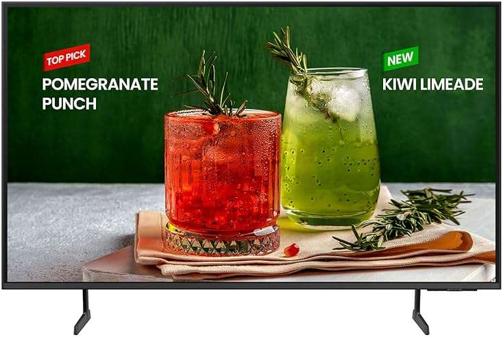 Samsung 43-Inch Class Crystal UHD 4K Bed-H Series HDR Business Pro TV w/ 3-Sided Bezel-Less Slim Design, Use for Digital Signage Displays, Commercial TV, Alexa Built-in, LH43BEDHLGFXGO - Image 12