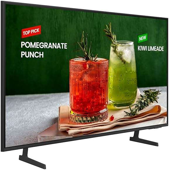 Samsung 43-Inch Class Crystal UHD 4K Bed-H Series HDR Business Pro TV w/ 3-Sided Bezel-Less Slim Design, Use for Digital Signage Displays, Commercial TV, Alexa Built-in, LH43BEDHLGFXGO - Image 3