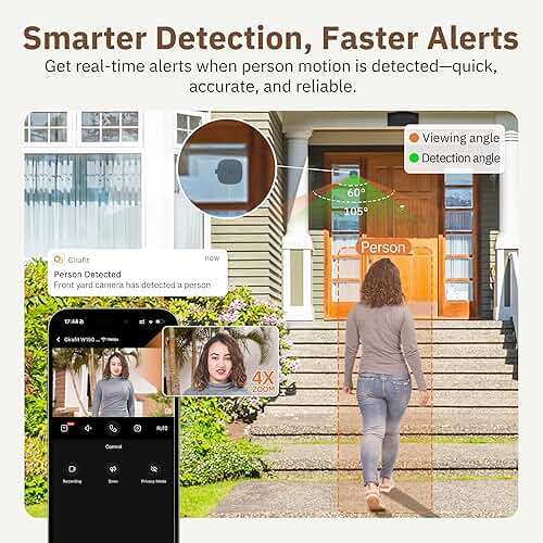 Girafit 3MP 2K Window Camera,2.4GHz & 5GHz WiFi Indoor Cameras for Home Security with ChroMax Al Color Night Vision,Person & Motion Detection,24/7 Recording,Easy & Quick Install - Image 6