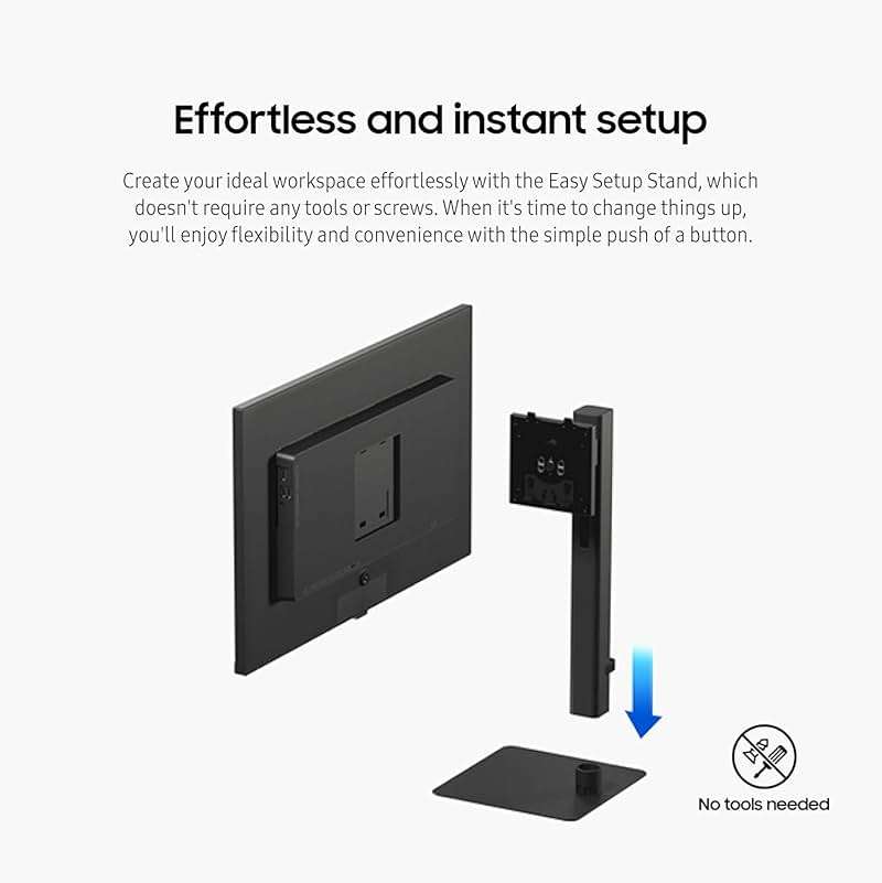 SAMSUNG 27" ViewFinity S8 (S80D) Series 4K UHD High Resolution Computer Monitor, HDR10, Multiple Ports w/ HDMI, DisplayPort, USB-A, Height Adjustable Stand, LS27D806EANXGO, 2024, 3Yr Warranty - Image 6