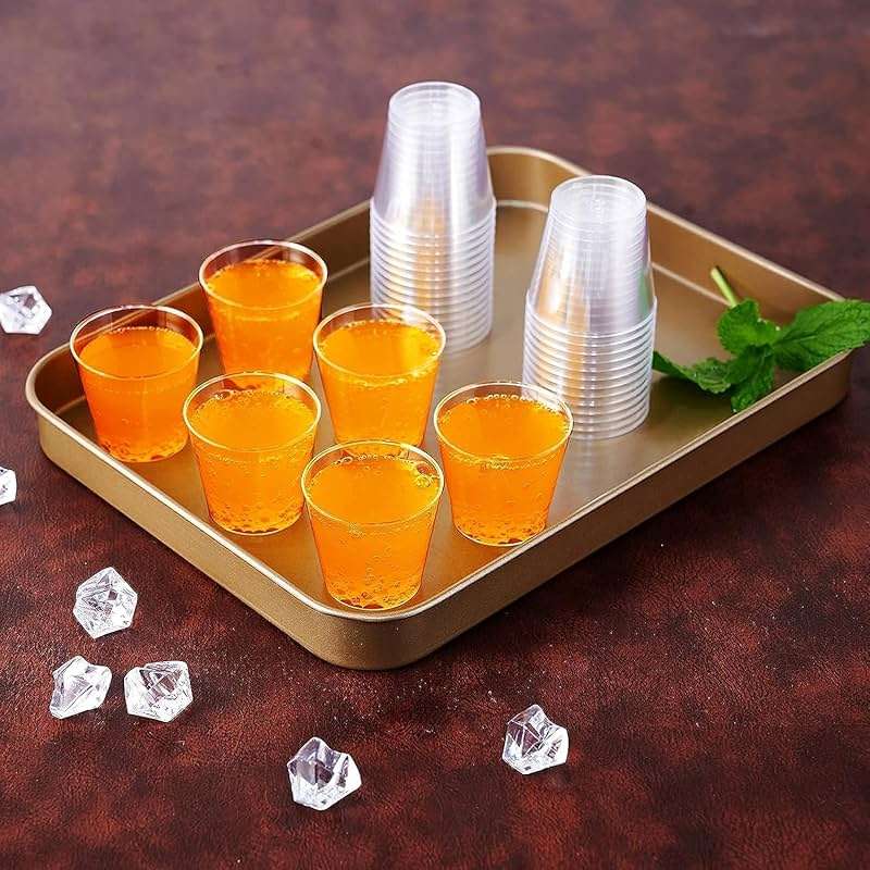 1 OZ 1000 Pack Plastic Shot Glasses, Disposable Cups, 1 Ounce Tasting Cups Party Cups Perfect for Whiskey, Wine Tasting, Food Samples, and Parties - Image 7