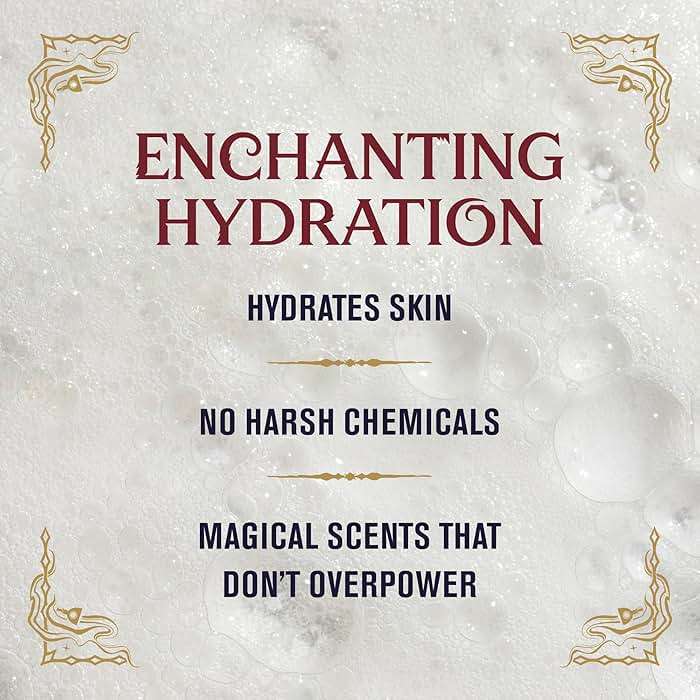 Every Man Jack Harry Potter Collectors Men's Body Wash Gift Set - Includes 4 Body Washes with Clean Ingredients & Hogwarts Inspired Scents - Defense Against the Dark Arts, Charms, Herbology, Potions - Image 3