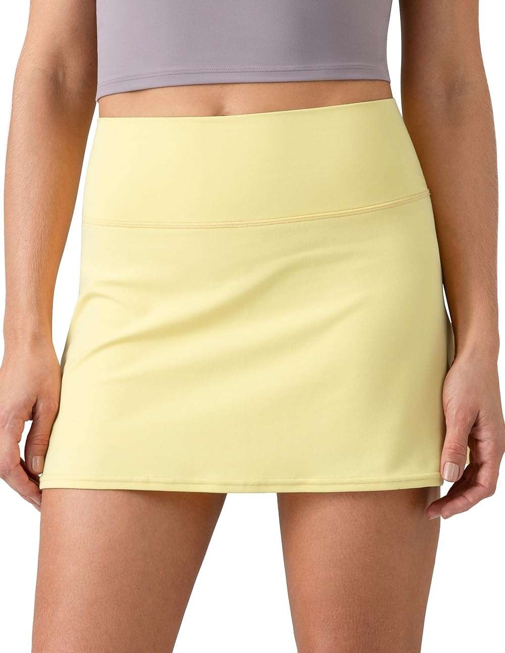 Colorfulkoala Dreamlux Skirts for Women High Rise Athletic Golf Tennis Skorts Built-in Shorts with Pockets - Image 1