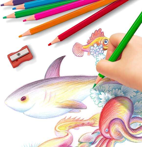 240 Count Colored Pencils Bulk for Classroom, Color Pencils for Kids in 12 Vibrant Colors, Pre-sharpened Coloring Pencils Set Plus 24 Sharpeners, Bulk Pack Colored Pencils for Back to School Supplies - Image 6